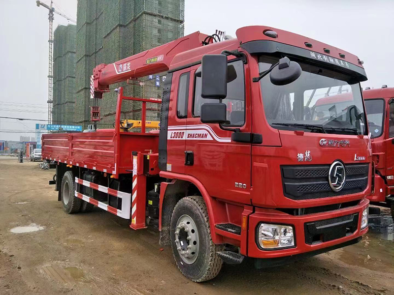 陜汽德龍單橋隨車(chē)吊