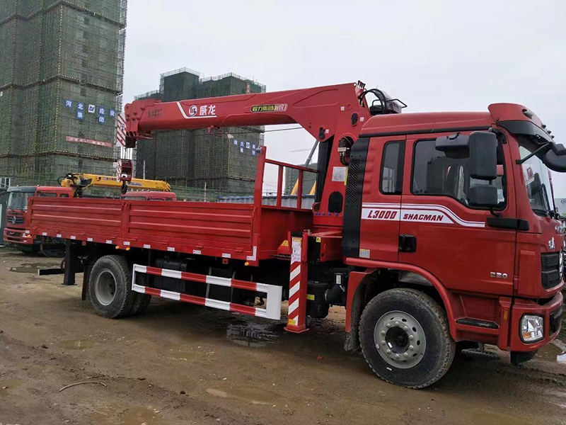 陜汽德龍單橋隨車(chē)吊