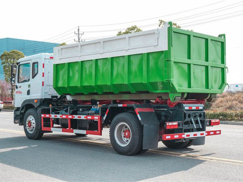 東風(fēng)D9 10-14方勾臂垃圾車
